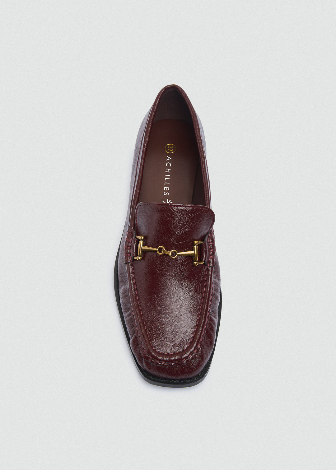 Smooth Horsebit Loafers - Maroon