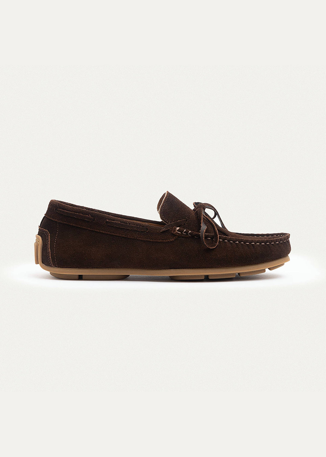 Achilles | Harbor Classic Men’s Leather Boat Shoes  - Suede Brown