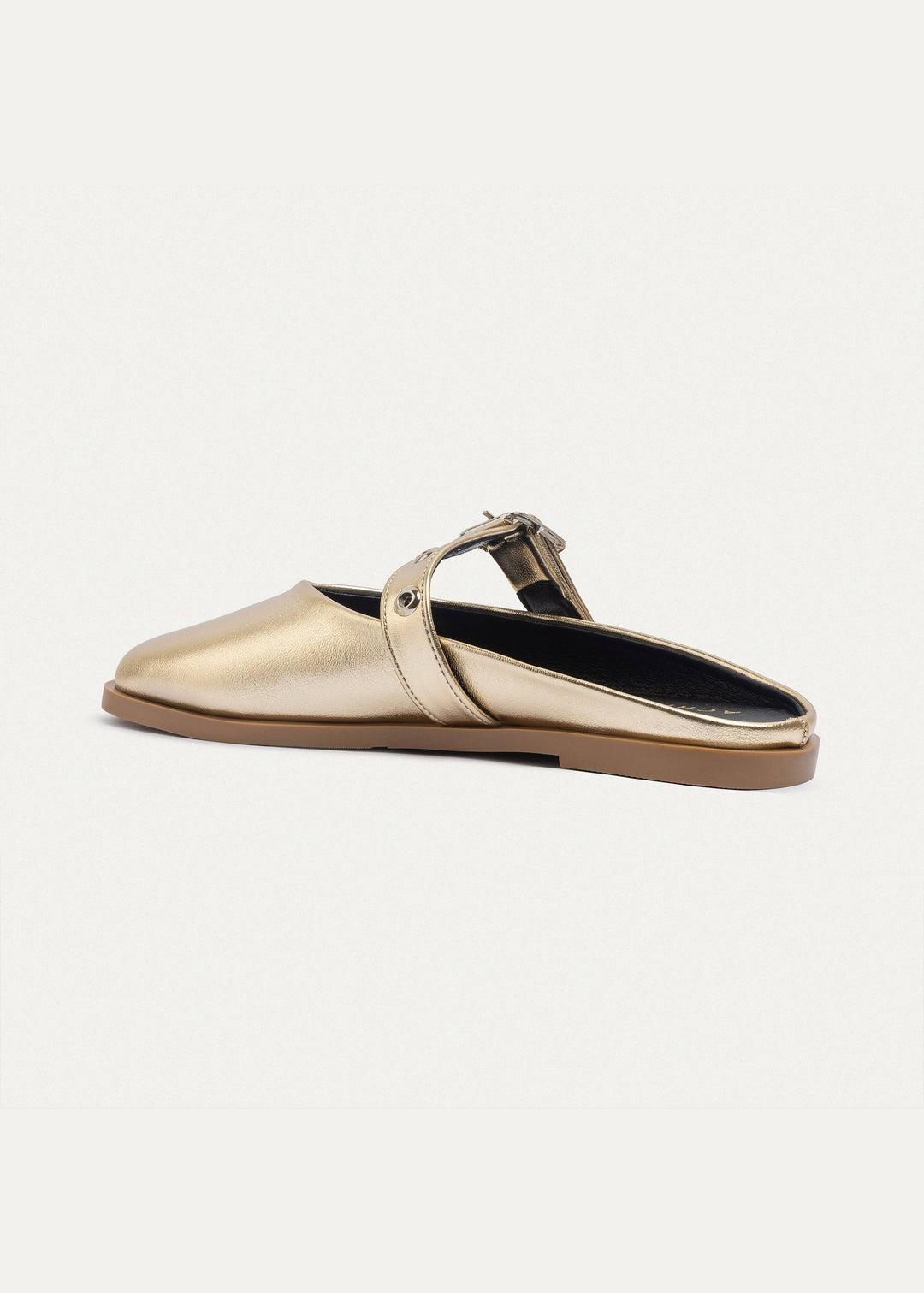 Achilles | Bella Casual Mules - Gold