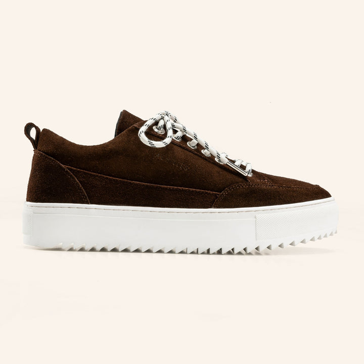 Achilles Zig 4.0 | Moc Toe Lace Up Sneakers - Brown