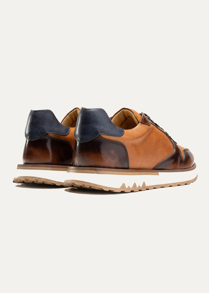 Beast Duo Genuine Leather Ultimate Durable Sneakers | Havana
