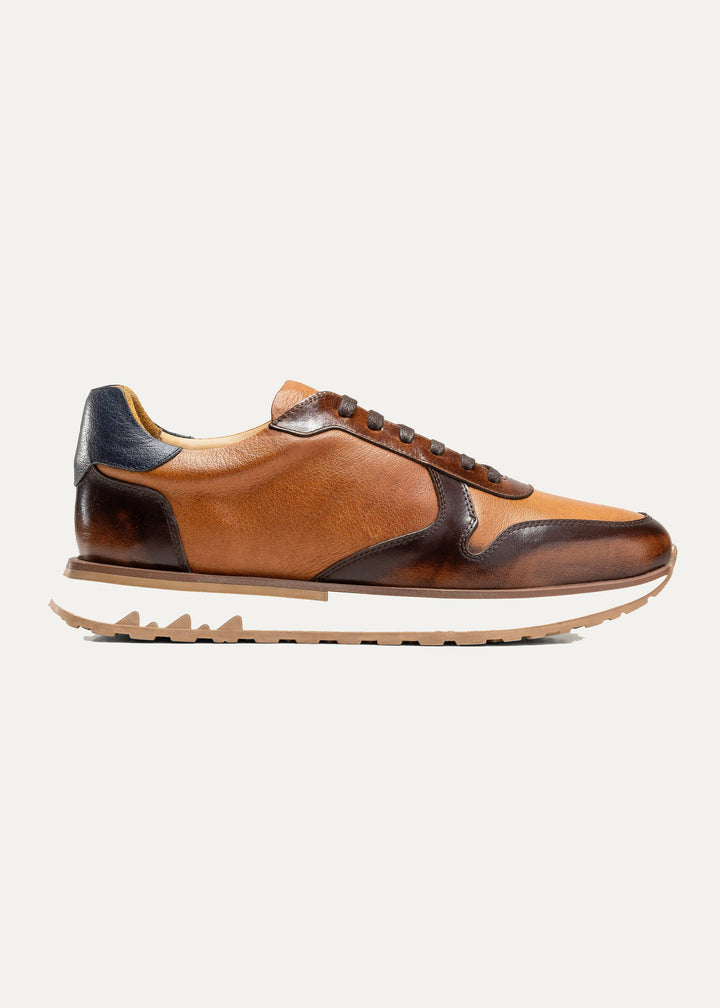 Beast Duo Genuine Leather Ultimate Durable Sneakers | Havana
