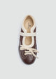 Retro Mary Jane Sneakers Velcro - Brown