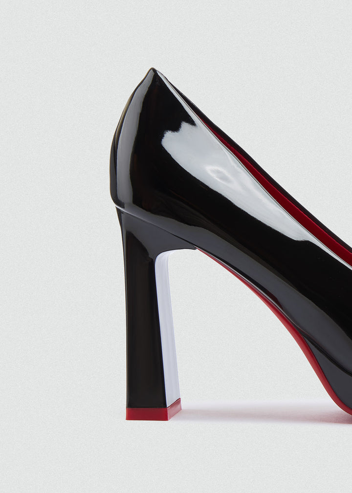 Closed Platform Pumps - Black