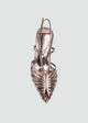 Strappy Caged Slingback Stiletto - Metallic Bronze