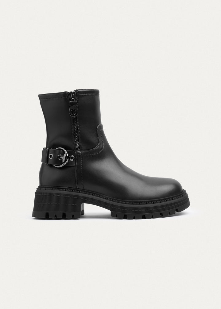 Urban Loop Zip Boots | Black