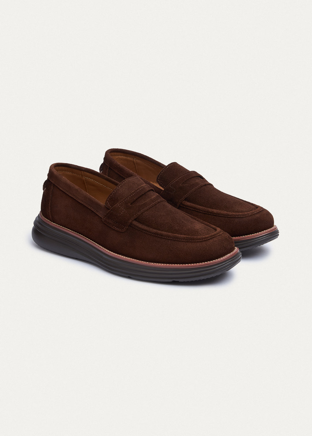 Penny Loafer - Suede Brown