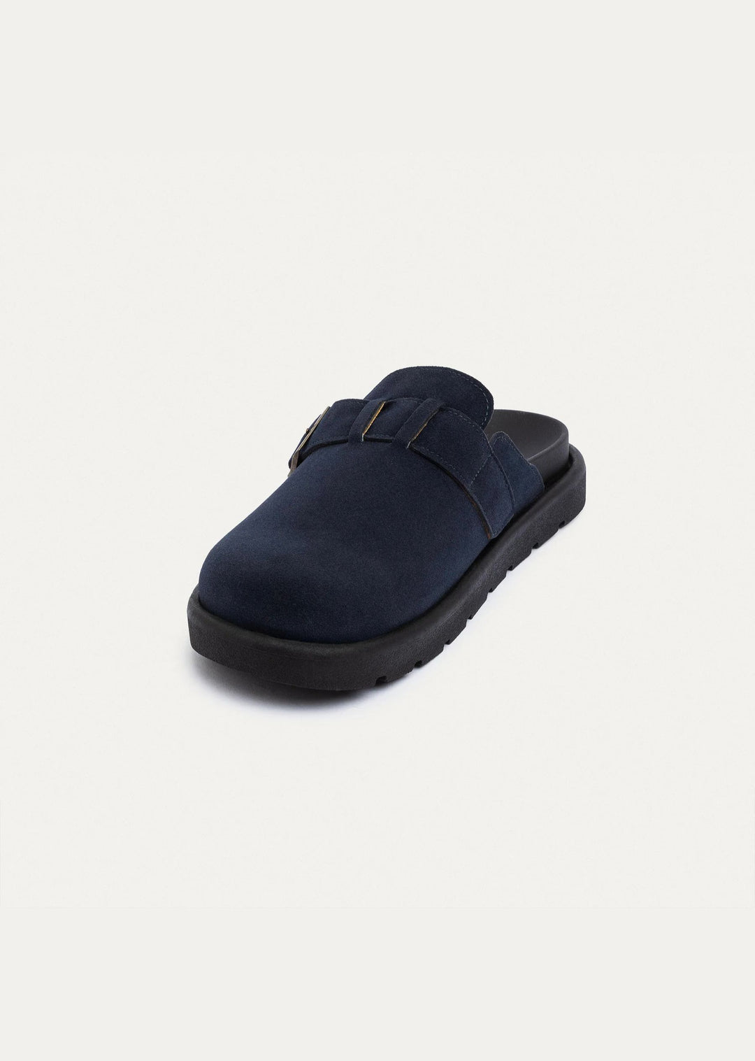 Classic Buckle Clogs | NavyBlue