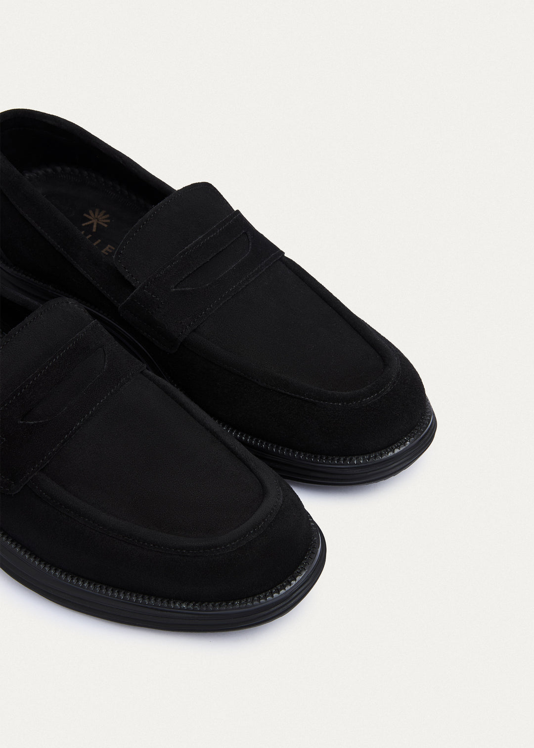 Penny Loafer - Suede Black