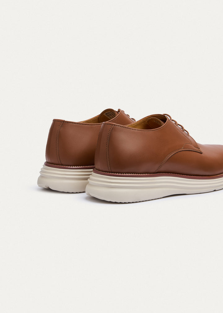 Classic Plain-Toe Derby - Camel