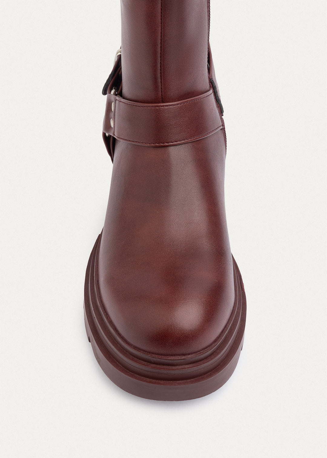 Rebel Harness Boots| Burguandy