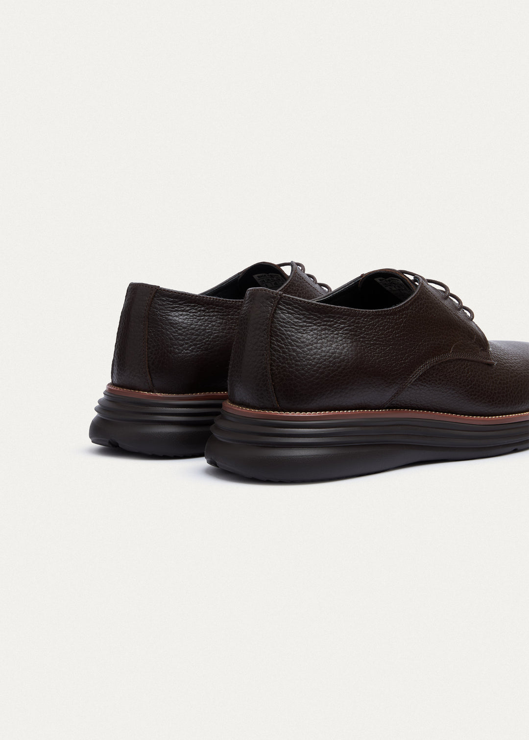Classic Plain-Toe Derby - Textured Brown