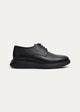 Classic Plain-Toe Derby - Textured Black