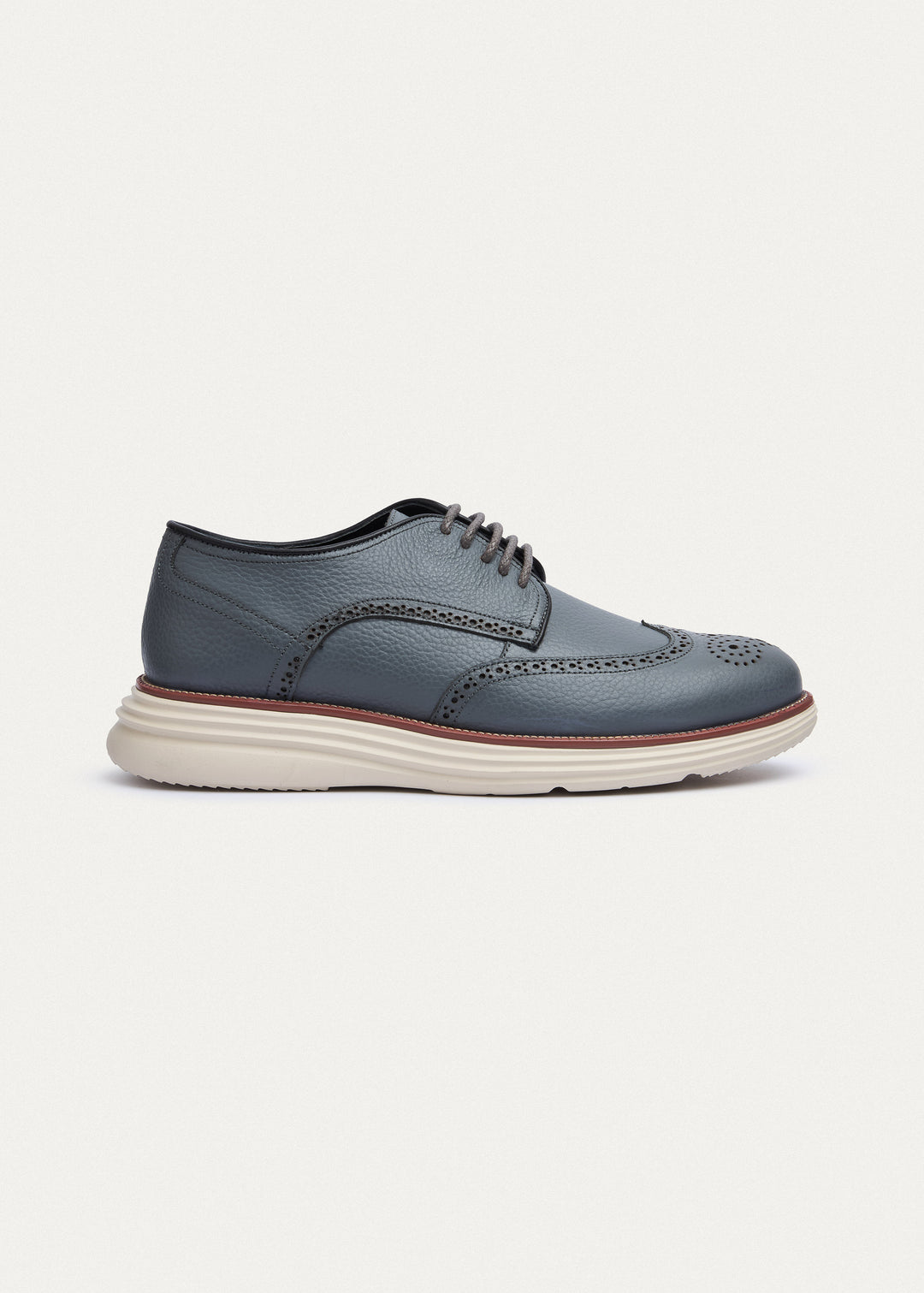 Wingtip Brogue Derby - Grey
