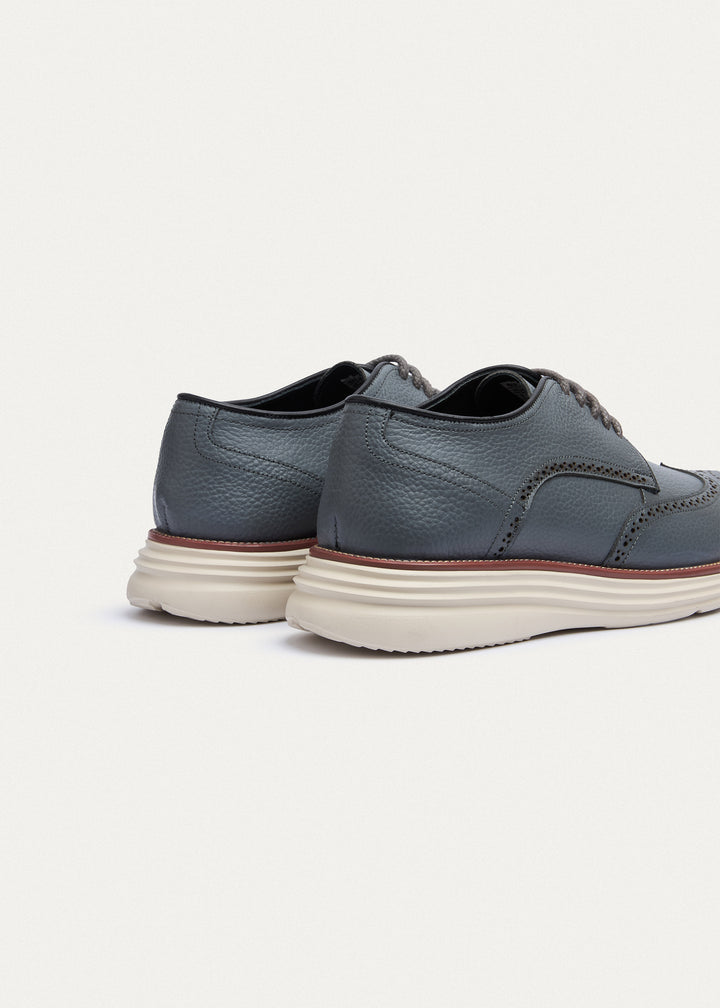 Wingtip Brogue Derby - Grey
