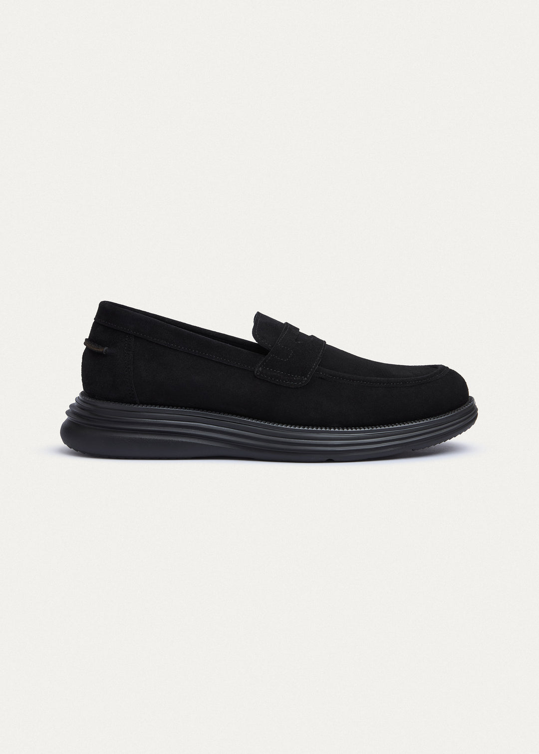 Penny Loafer - Suede Black
