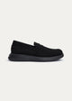 Penny Loafer - Suede Black