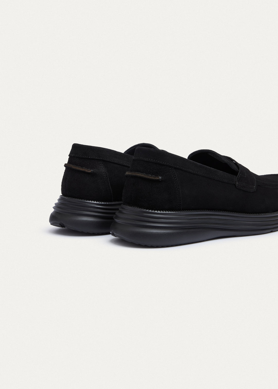 Penny Loafer - Suede Black