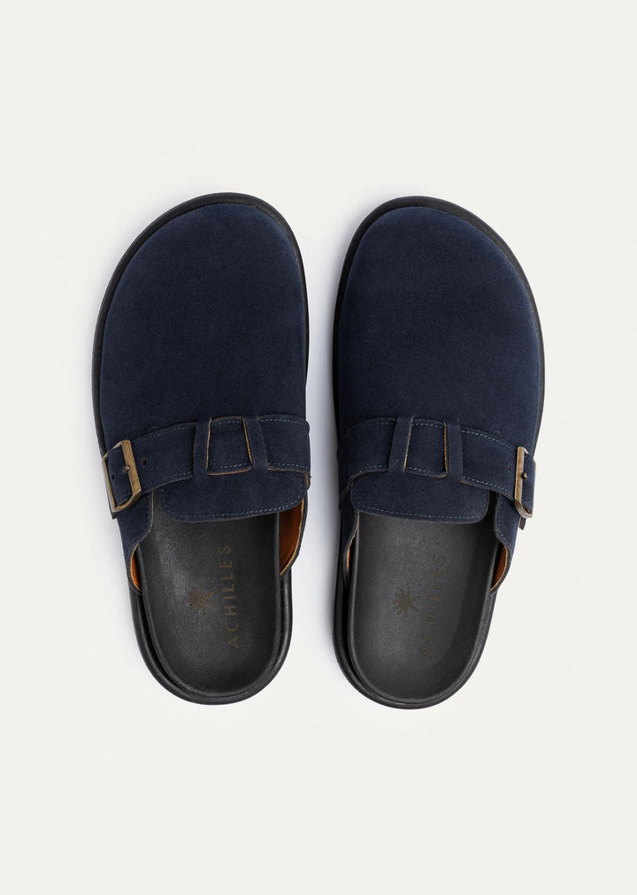 Classic Buckle Clogs | NavyBlue