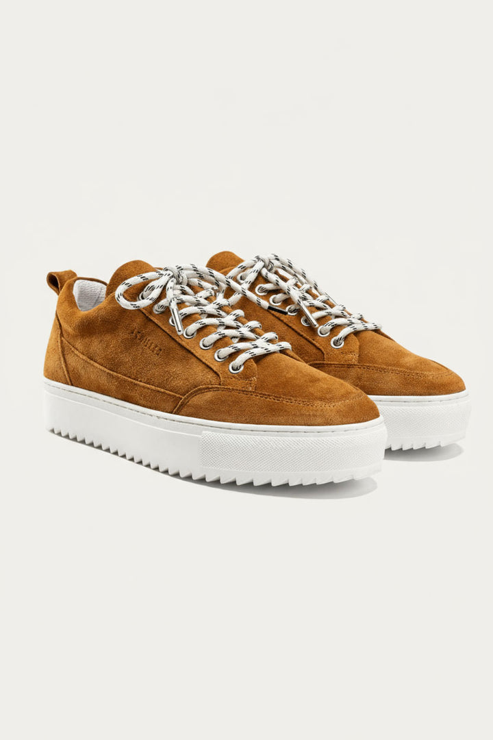 Achilles Zig 4.0 | Moc Toe Lace Up Sneakers - Havana
