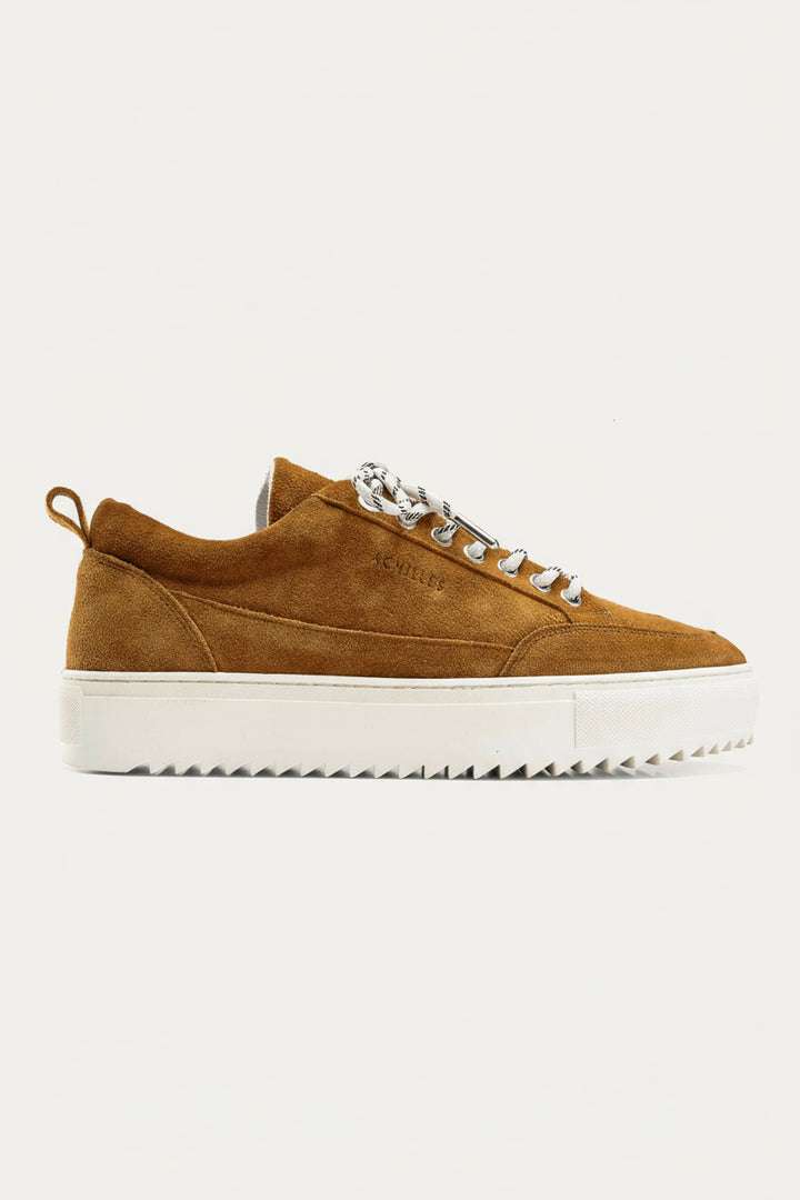 Achilles Zig 4.0 | Moc Toe Lace Up Sneakers - Havana