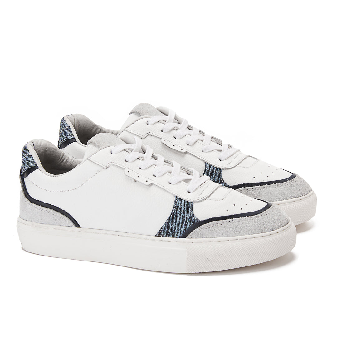 Achilles Casual Chic Sneakers - Blue X White