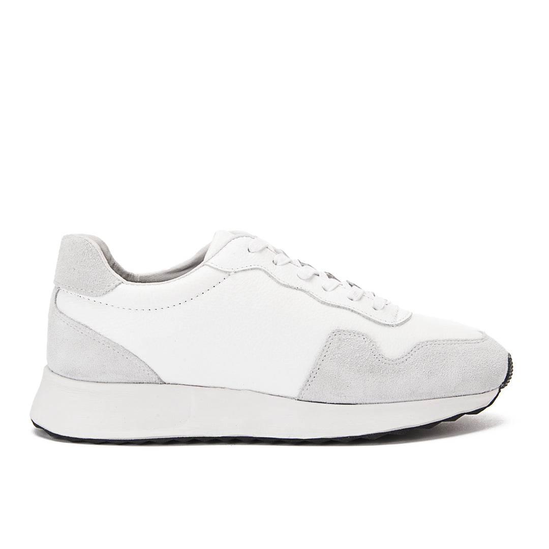 Achilles Pro Suede X Leather Eva Sole Sneakers - White Shade