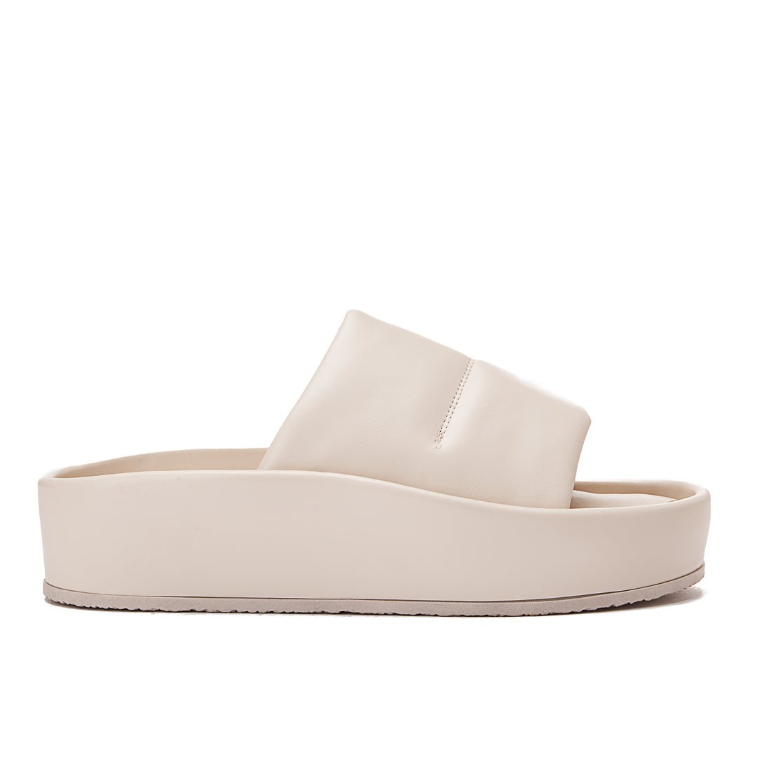 Super Comfy Platform Slides - Beige