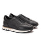 Pro Genuine Leather Sneakers | Black