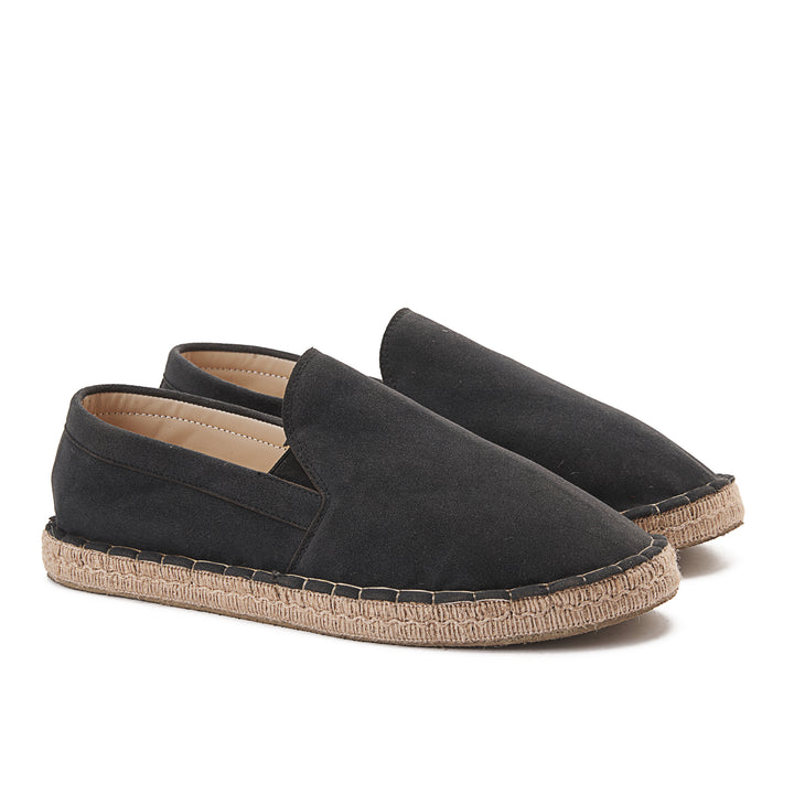 Authentic Espadrilles PU Vegan Leather - Navy Blue