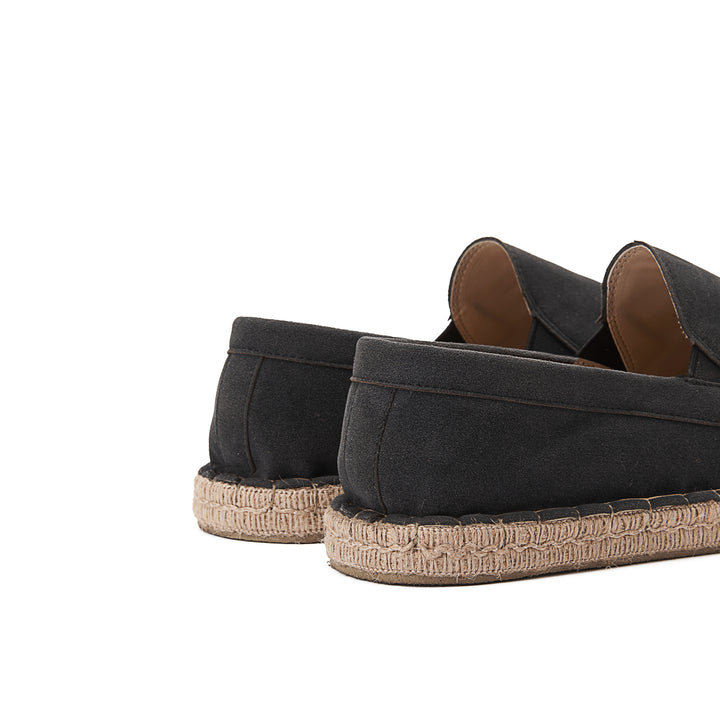 Authentic Espadrilles PU Vegan Leather - Navy Blue