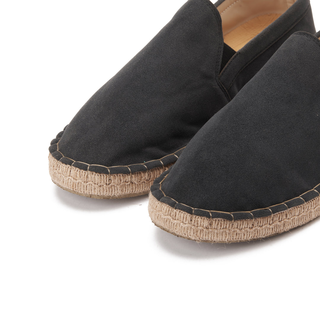 Authentic Espadrilles PU Vegan Leather - Navy Blue