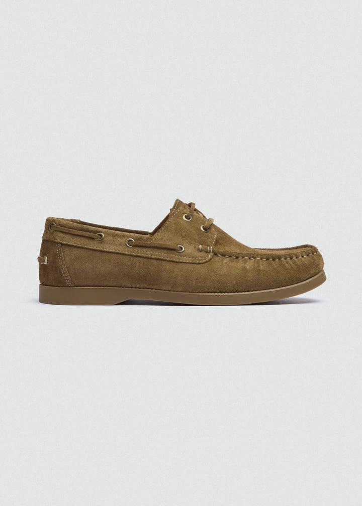 Classic Boat Shoes - Suede Cafe