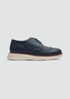 Wingtip Brogue Derby - Textured Navy