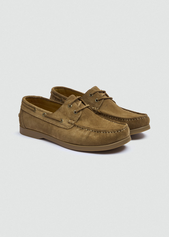 Classic Boat Shoes - Suede Cafe