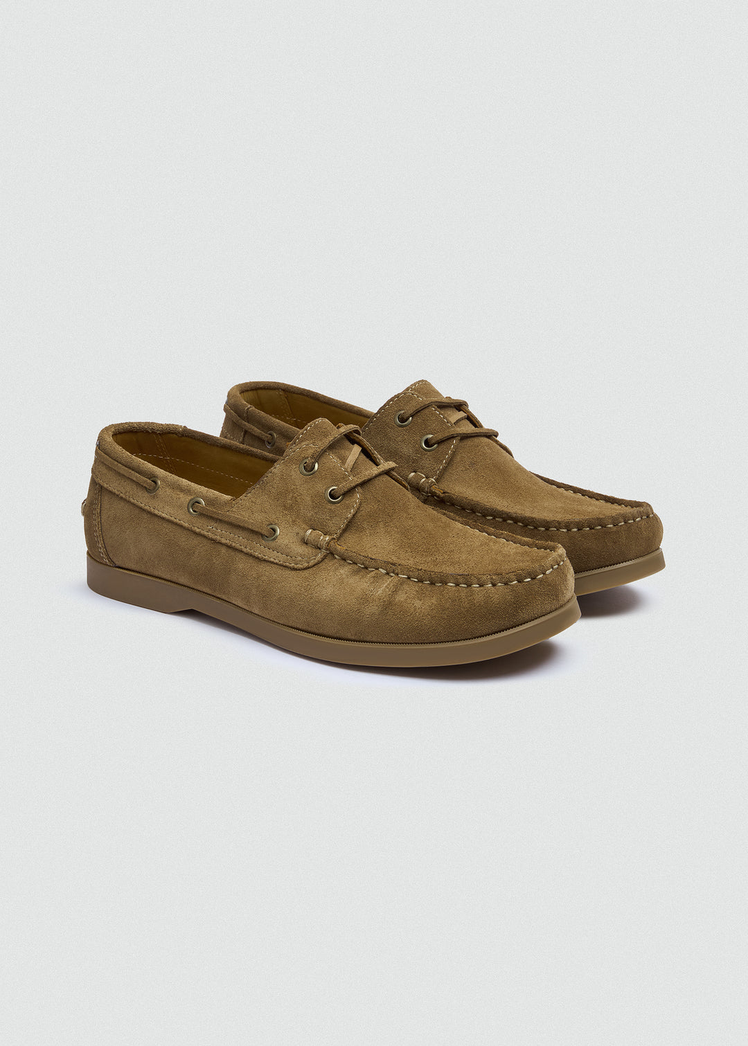 Classic Boat Shoes - Suede Cafe