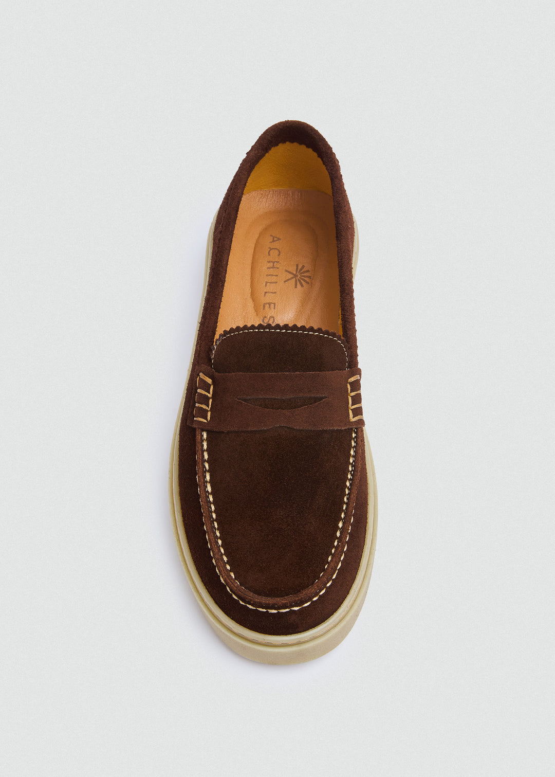Espadrille Penny Loafer - Suede Brown