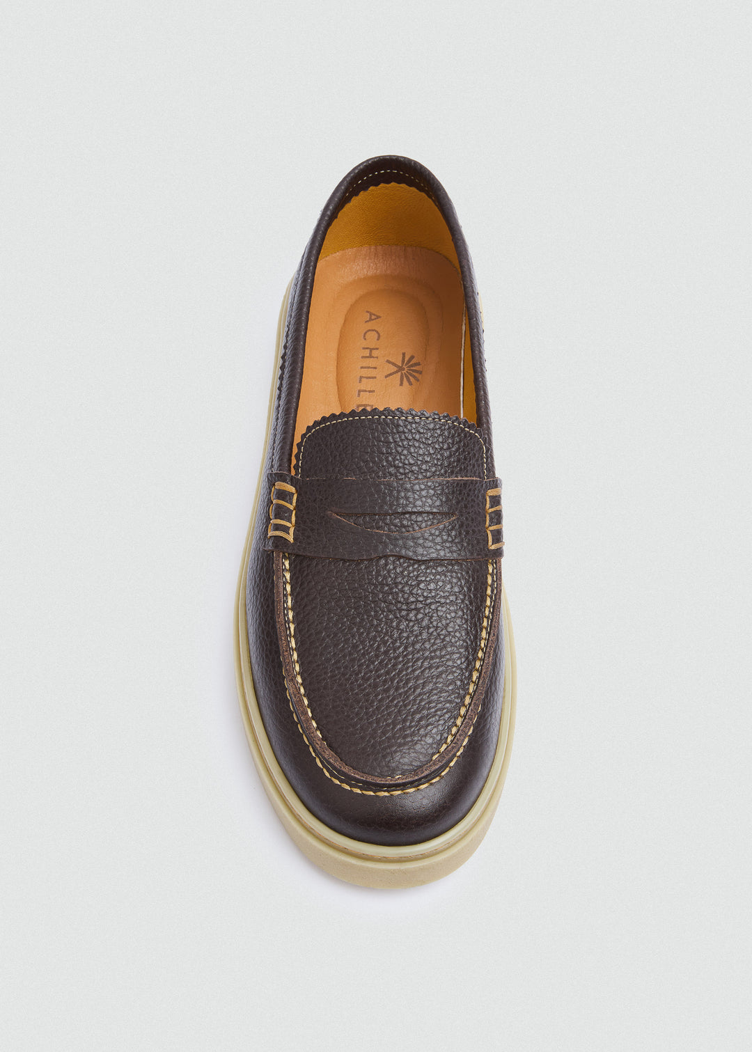 Espadrille Penny Loafer - Textured Brown