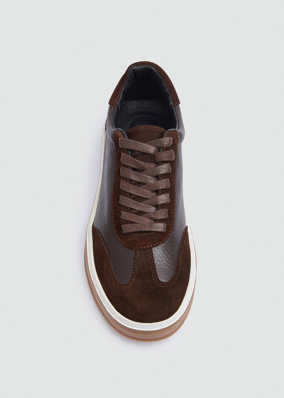 Retro Suede Sneaker - Suede Textured Brown