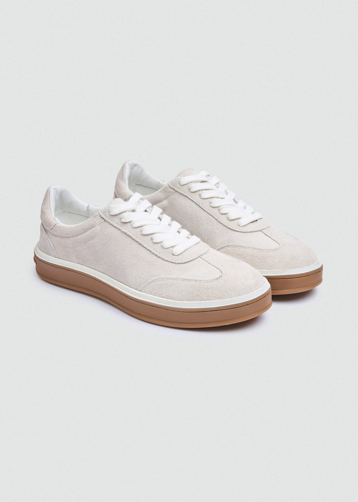 Retro Suede Sneaker - Grey