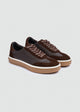 Retro Suede Sneaker - Suede Textured Brown