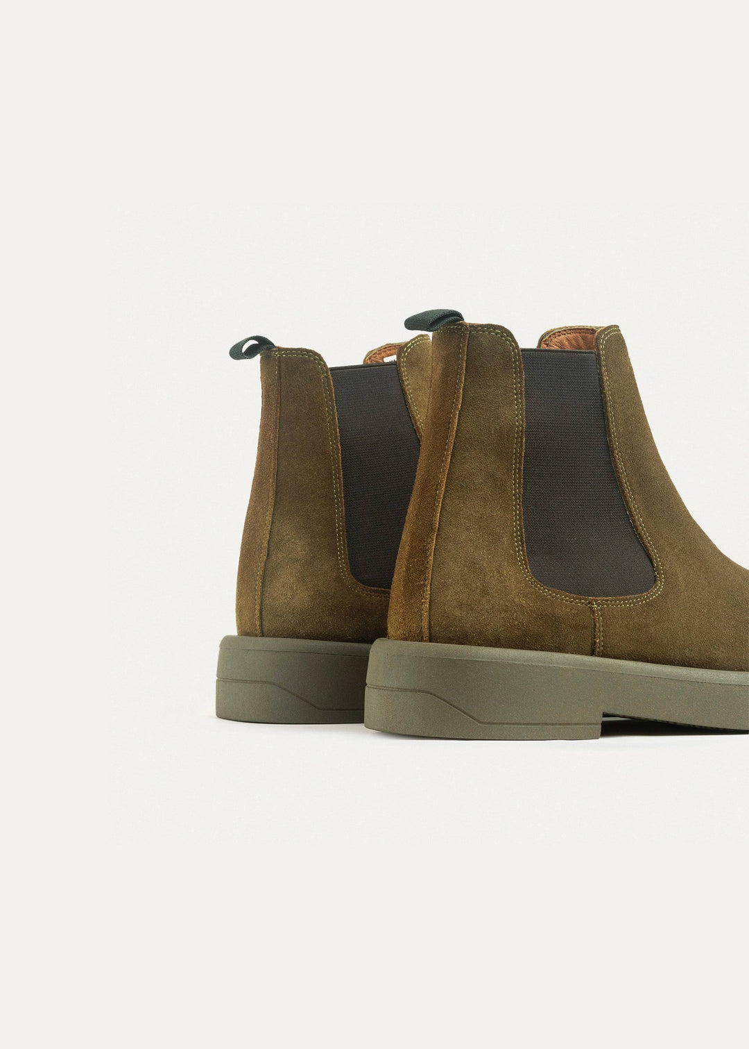 Rustic Luxe Chelsea Boots- Olive