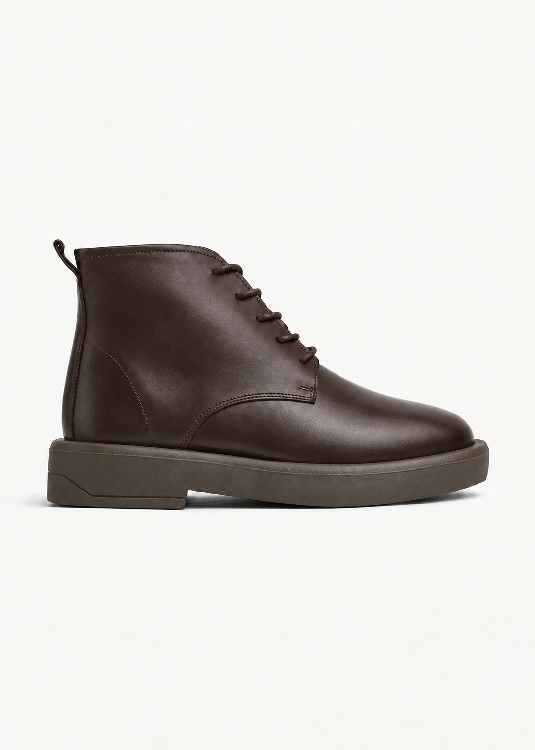 Heritage Brogue Boots - Genuine Leather Brown