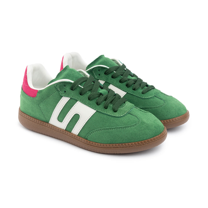 G-Sneakers | Laceup Comfy Sneakers - Green