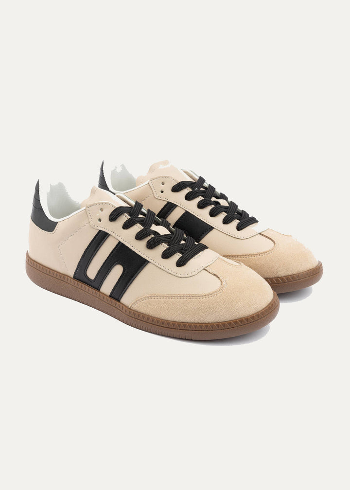 G-Sneakers | Laceup Comfy Sneakers - Beige