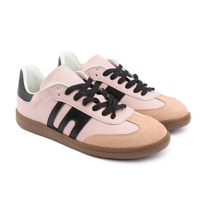 G-Sneakers | Laceup Comfy Sneakers - Pink