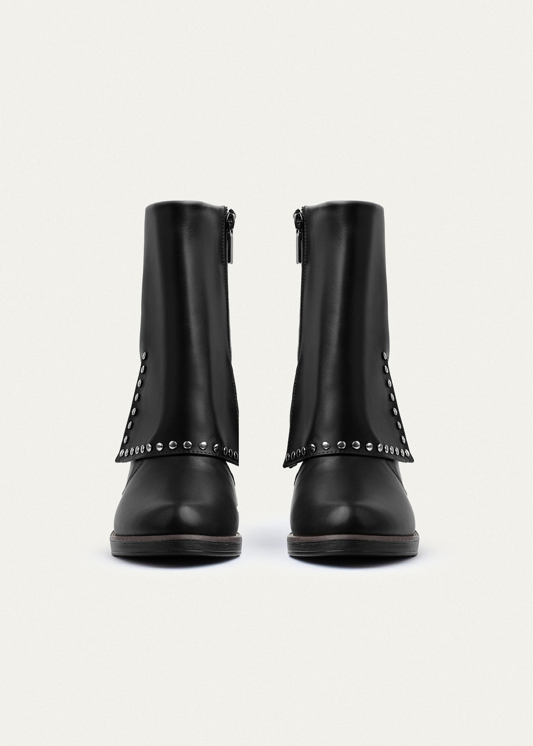 Achilles | Rodeo Studded Mid Boots | Black