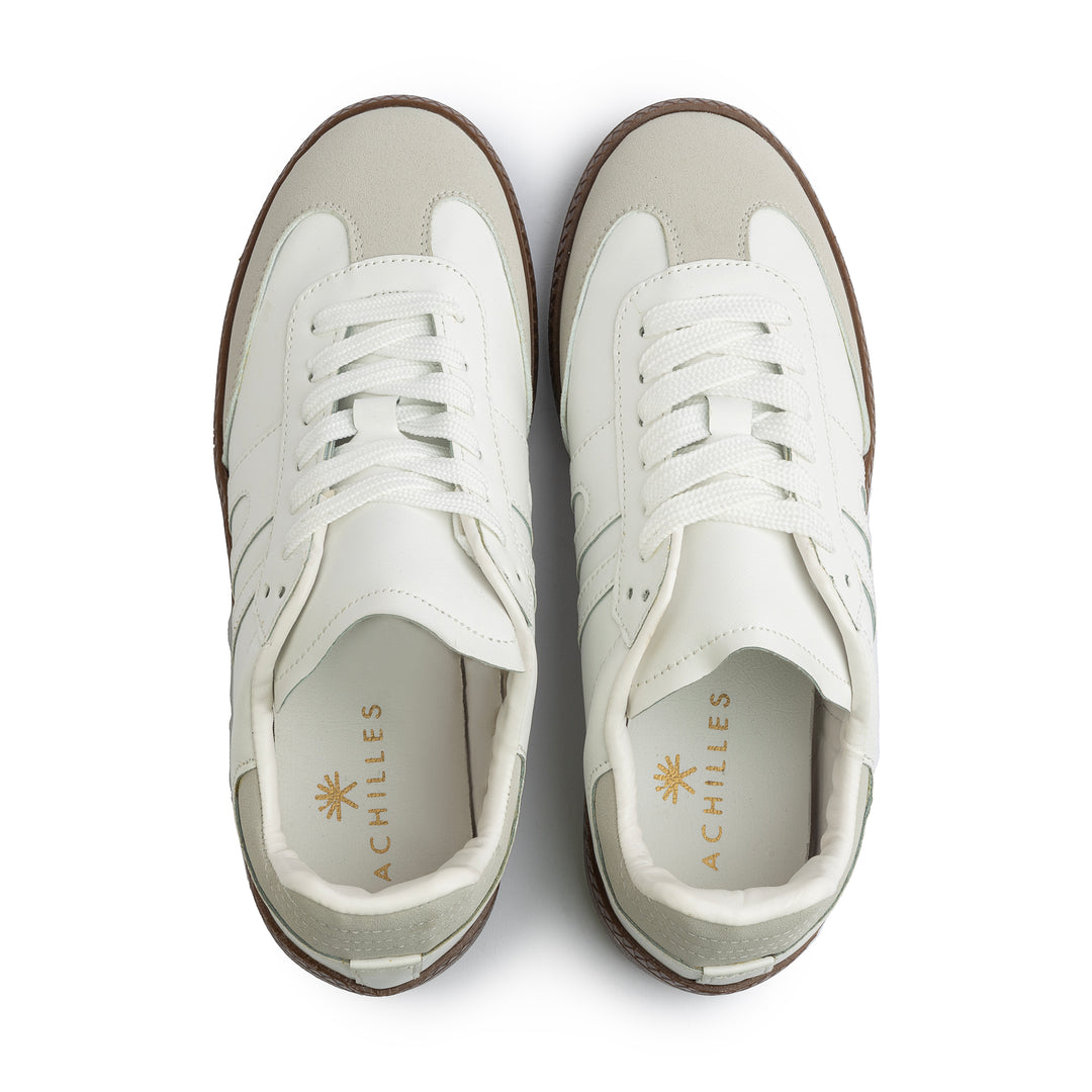 G-Sneakers | Laceup Comfy Sneakers - White