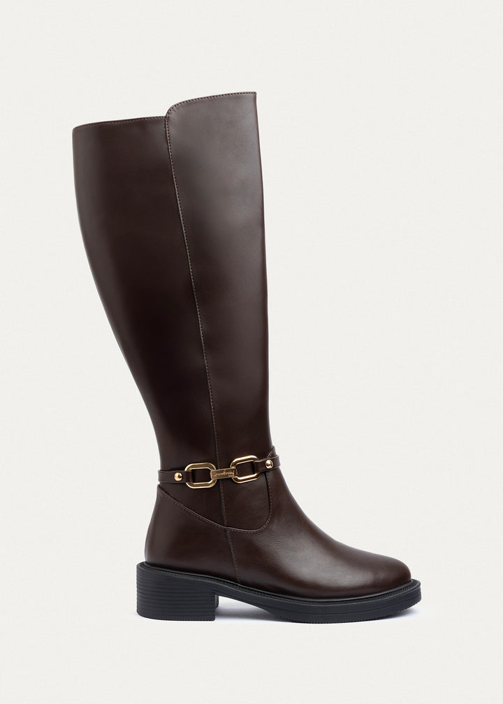 Achilles | Equestria Tall Boots | Brown