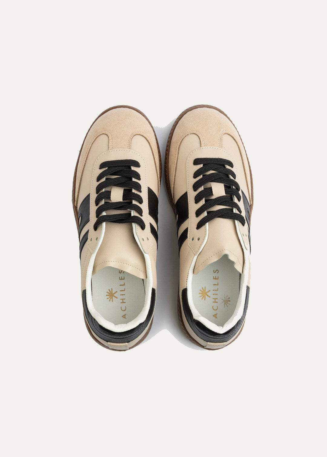G-Sneakers | Laceup Comfy Sneakers - Beige